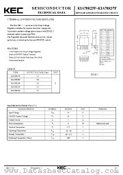 KIA78R33F datasheet pdf Korea Electronics (KEC)