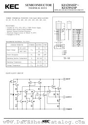KIA78S24P datasheet pdf Korea Electronics (KEC)