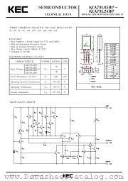 KIA79L10BP datasheet pdf Korea Electronics (KEC)