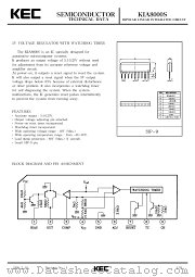 KIA8000S datasheet pdf Korea Electronics (KEC)