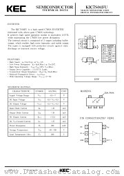 KIC7S04FU datasheet pdf Korea Electronics (KEC)