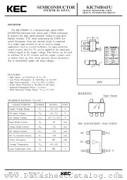 KIC7SH04FU datasheet pdf Korea Electronics (KEC)