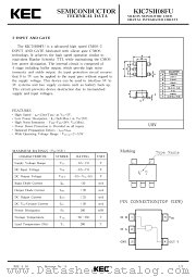 KIC7SH08FU datasheet pdf Korea Electronics (KEC)