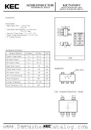 KIC7SZ04FU datasheet pdf Korea Electronics (KEC)