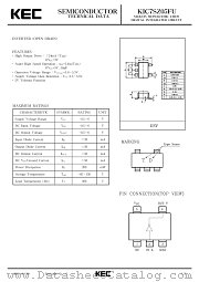 KIC7SZ05FU datasheet pdf Korea Electronics (KEC)