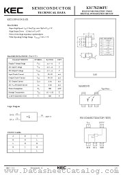 KIC7SZ86FU datasheet pdf Korea Electronics (KEC)