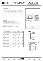 KIC7W126FK datasheet pdf Korea Electronics (KEC)