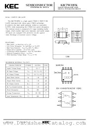 KIC7W32FK datasheet pdf Korea Electronics (KEC)