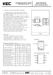 KIC7W53FK datasheet pdf Korea Electronics (KEC)