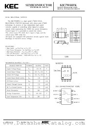 KIC7W66FK datasheet pdf Korea Electronics (KEC)