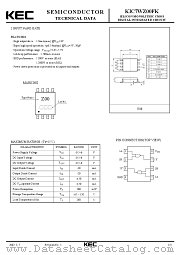 KIC7WZ00FK datasheet pdf Korea Electronics (KEC)