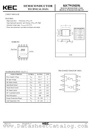 KIC7WZ02FK datasheet pdf Korea Electronics (KEC)