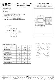 KIC7WZ32FK datasheet pdf Korea Electronics (KEC)