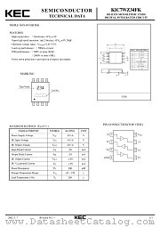 KIC7WZ34FK datasheet pdf Korea Electronics (KEC)