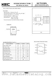 KIC7WZ38FK datasheet pdf Korea Electronics (KEC)