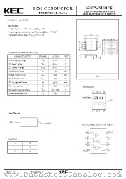 KIC7WZU04FK datasheet pdf Korea Electronics (KEC)