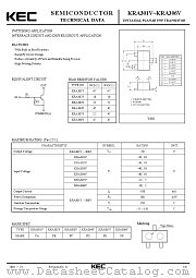 KRA306V datasheet pdf Korea Electronics (KEC)