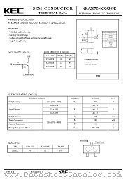 KRA309E datasheet pdf Korea Electronics (KEC)