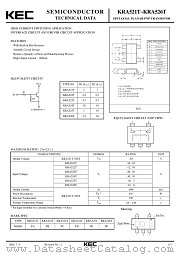 KRA521T datasheet pdf Korea Electronics (KEC)