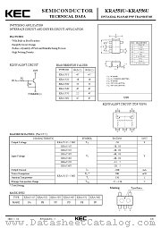 KRA552U datasheet pdf Korea Electronics (KEC)