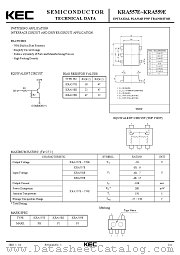 KRA557E datasheet pdf Korea Electronics (KEC)