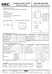KRA731E datasheet pdf Korea Electronics (KEC)