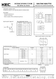 KRA767U datasheet pdf Korea Electronics (KEC)