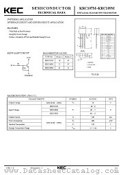 KRC107M datasheet pdf Korea Electronics (KEC)