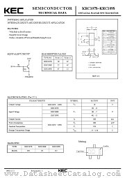 KRC109S datasheet pdf Korea Electronics (KEC)