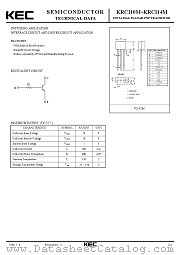 KRC111M datasheet pdf Korea Electronics (KEC)