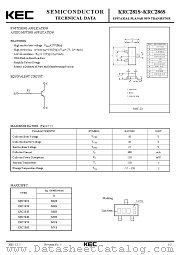 KRC282S datasheet pdf Korea Electronics (KEC)