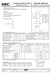 KRC411V datasheet pdf Korea Electronics (KEC)