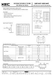KRC642T datasheet pdf Korea Electronics (KEC)