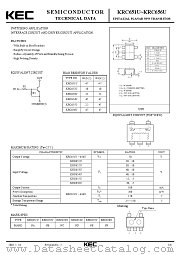 KRC653U datasheet pdf Korea Electronics (KEC)