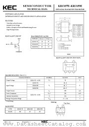 KRC658E datasheet pdf Korea Electronics (KEC)