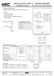 KRC659U datasheet pdf Korea Electronics (KEC)