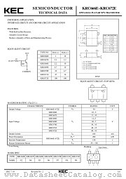 KRC667E datasheet pdf Korea Electronics (KEC)