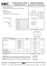 KRC838U datasheet pdf Korea Electronics (KEC)