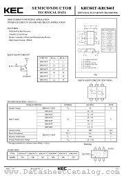 KRC841T datasheet pdf Korea Electronics (KEC)