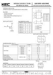 KRC851E datasheet pdf Korea Electronics (KEC)