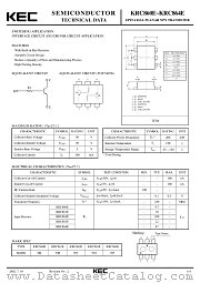 KRC864E datasheet pdf Korea Electronics (KEC)