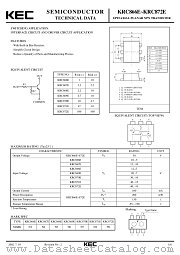 KRC866E datasheet pdf Korea Electronics (KEC)