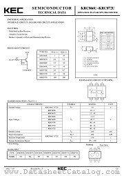 KRC870U datasheet pdf Korea Electronics (KEC)