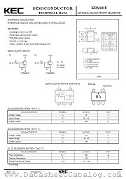 KRX101U datasheet pdf Korea Electronics (KEC)