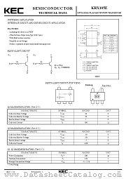 KRX105E datasheet pdf Korea Electronics (KEC)