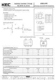 KRX105U datasheet pdf Korea Electronics (KEC)