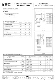 KTA1042D datasheet pdf Korea Electronics (KEC)