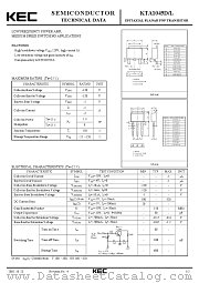 KTA1045L datasheet pdf Korea Electronics (KEC)