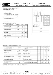 KTA1266 datasheet pdf Korea Electronics (KEC)