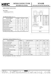KTA1282 datasheet pdf Korea Electronics (KEC)